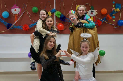 Fasching an der Mittelschule Birkfeld 13.02.2024 – Foto 6