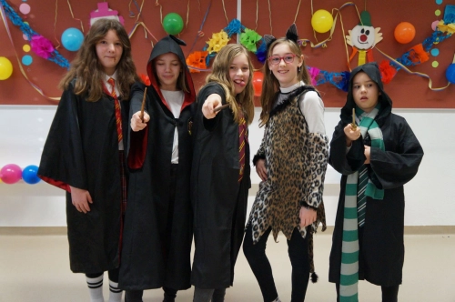 Fasching an der Mittelschule Birkfeld 13.02.2024 – Foto 35