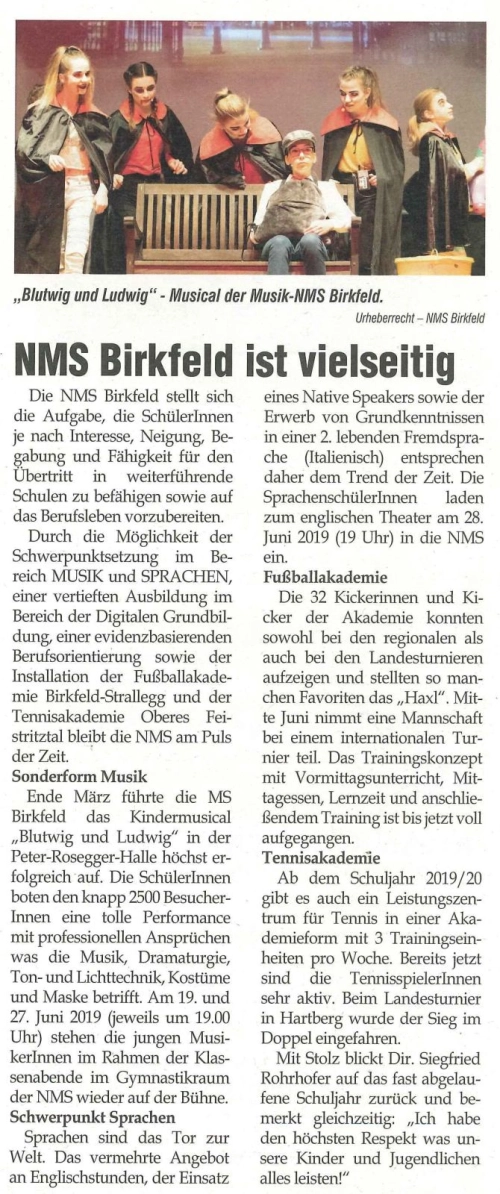 Zeitungsbericht: Allgemeine Presseberichte – Foto 26