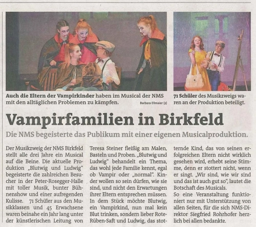 Zeitungsbericht: MUSIK - Auftritte, Musical, ... – Foto 2