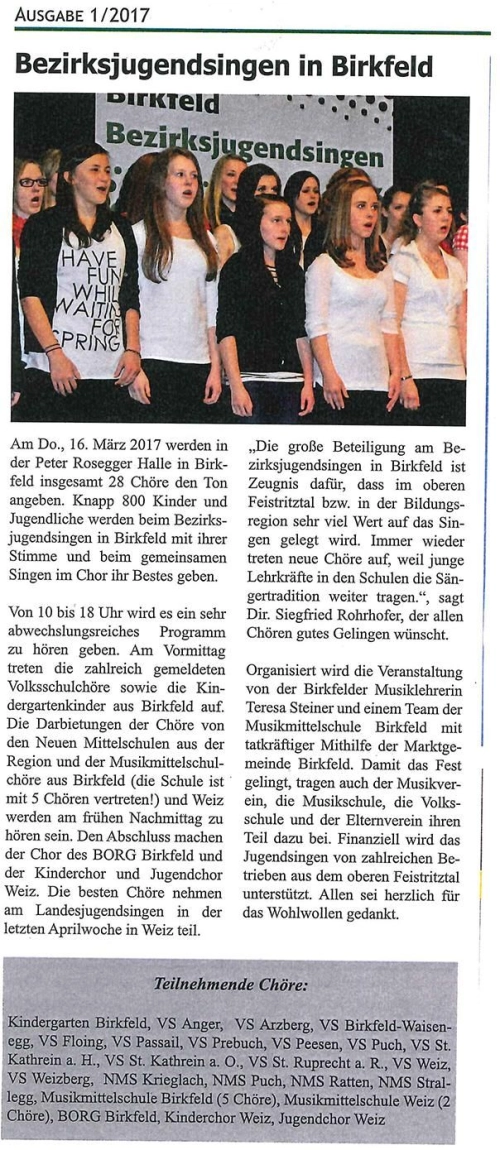 Zeitungsbericht: MUSIK - Auftritte, Musical, ... – Foto 6