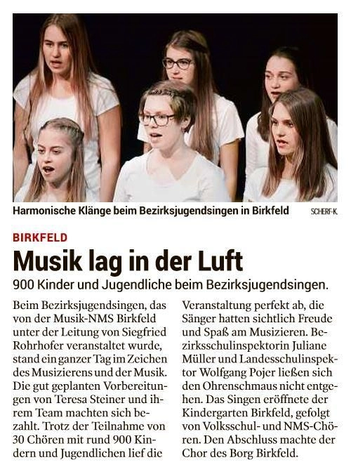 Zeitungsbericht: MUSIK - Auftritte, Musical, ... – Foto 9