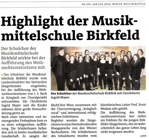 Zeitungsbericht: MUSIK - Auftritte, Musical, ... – Foto 15
