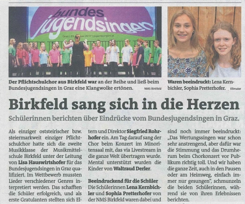 Zeitungsbericht: MUSIK - Auftritte, Musical, ... – Foto 18
