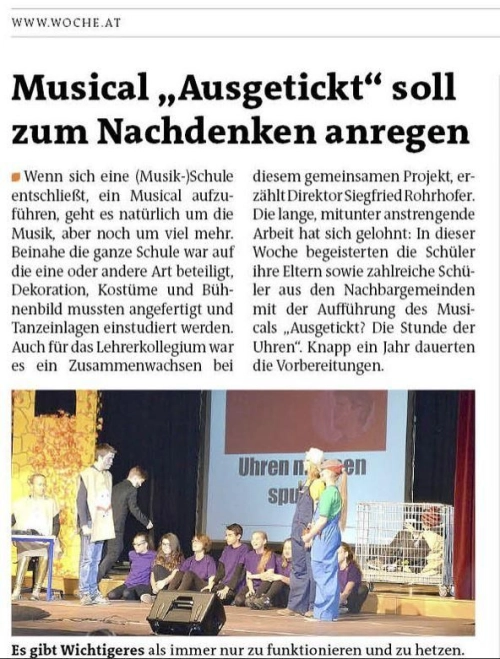Zeitungsbericht: MUSIK - Auftritte, Musical, ... – Foto 19