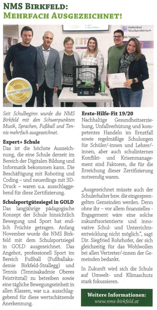 Zeitungsbericht: Digitale Grundbildung - 3D-Druck – Foto 2