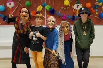 Fasching an der Mittelschule Birkfeld 13.02.2024 – Titelbild