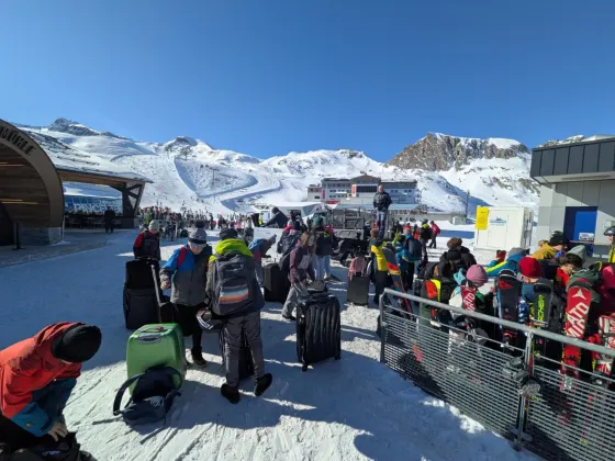 Skikurs am Kitzsteinhorn - 2. Klassen – Titelbild