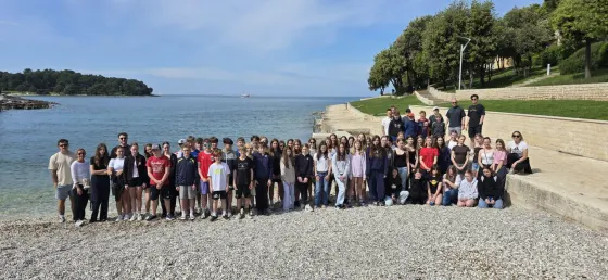 Sommersportwoche der 3. Klassen in Kroatien – Titelbild